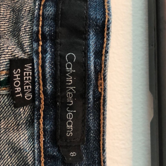 Calvin Klein weekend short jeans size 8 - Picture 5 of 6
